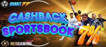 Bonus Cashback SPORTSBOOK 7%